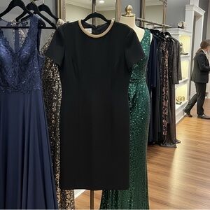 David Warren Elegant Black Dress - By David Warren